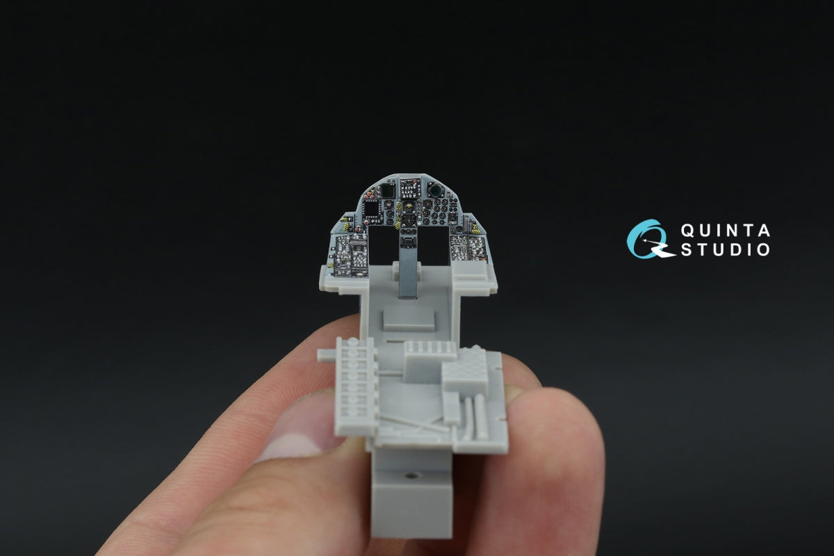 Quinta Studio QDS-48598 F-15C Late/F-15J Late 3D-Printed &amp;amp; coloured Interior on decal paper (Hasegawa) (Small version) 1/48 – imagen 8