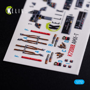 KELIK K72088 AMX-T interior 3D decals for Italeri kit 1/72 – imagen 2