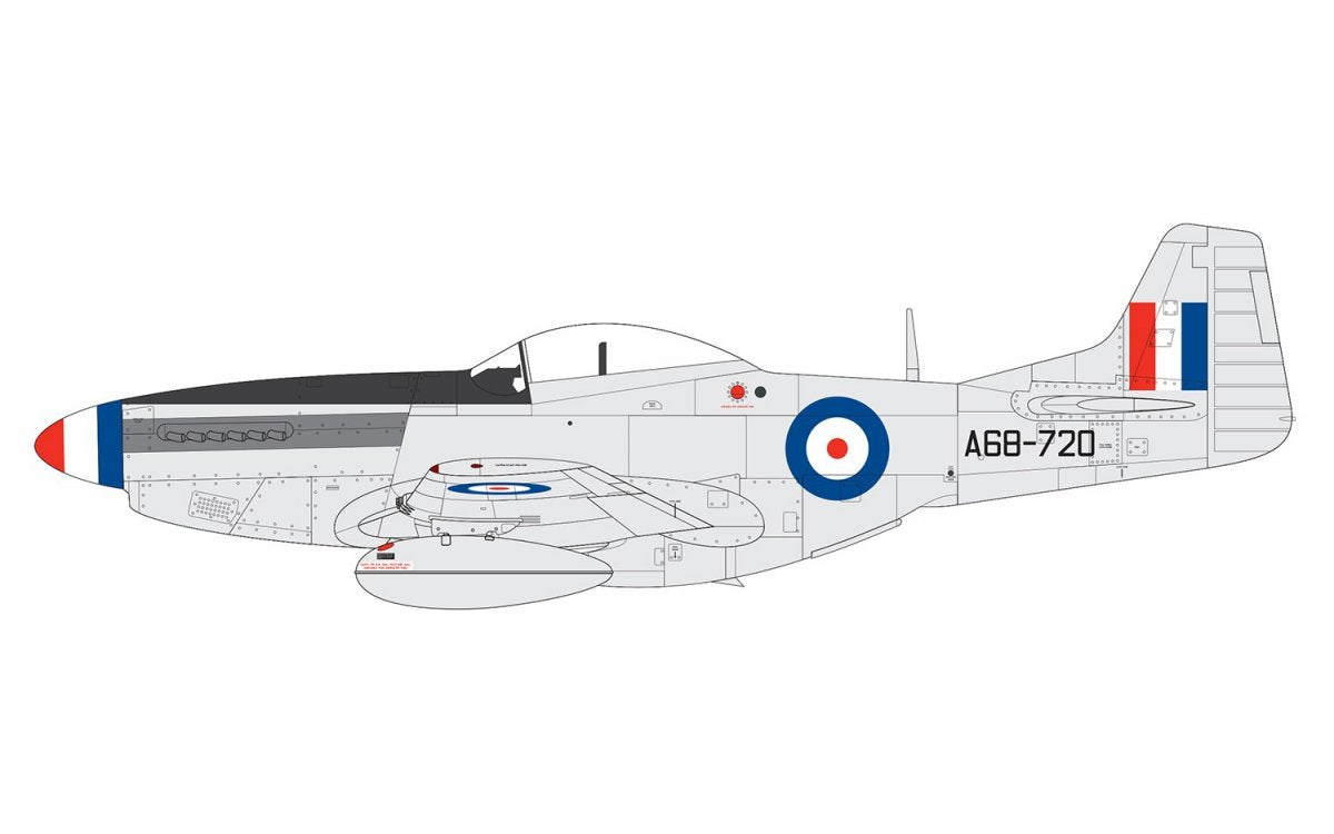 Airfix 05136 North American F-51D Mustang 1/48 – imagen 3