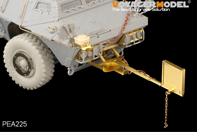 Voyager Model PEA225 Guardian Armored Security Vehicle Rhino Anti IED Device Set 1/35 – imagen 5