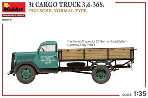 MiniArt 38079 3t CARGO TRUCK 3,6-36S. PRITSCHE-NORMAL-TYPE 1/35 – Bild 14