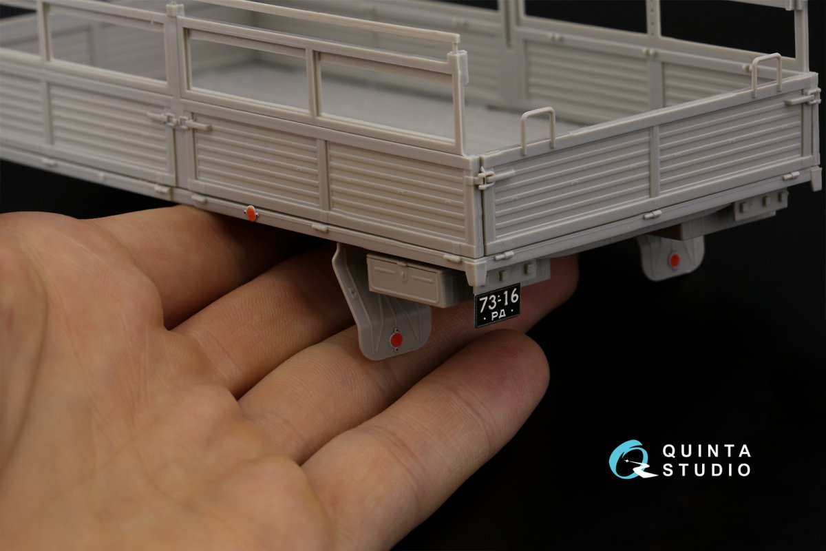 Quinta Studio QD35074 KAMAZ 4310 3D-Printed &amp;amp; coloured Interior on decal paper (Trumpeter) 1/35 – imagen 9