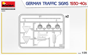 MiniArt 35633 GERMAN TRAFFIC SIGNS 1930-40s 1/35 – zdjęcie 5