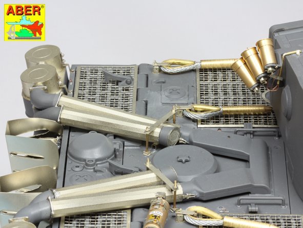 Aber 16K02 Pz.Kpfw. VI Ausf.E (Sd.Kfz.181) Tiger I – s.PzAbt. 501 in Tunisia 1/16 – Bild 12