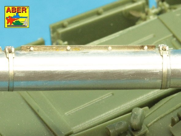 Aber 35L-145 125mm 2A46M-5 Barrel for Russian Tank T-90 T-90A 1/35 – imagen 13