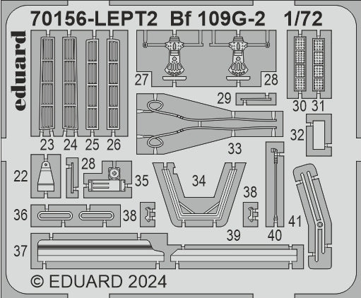 Eduard 70156 Bf 109G-2 - ProfiPACK Edition 1/72 – Bild 3