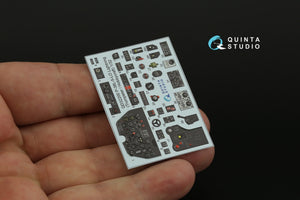 Quinta Studio QD32200 P-38L-5-LO Lightning 3D-Printed &amp;amp; coloured Interior on decal paper (Trumpeter/Hobbycraft) 1/32 – immagine 12