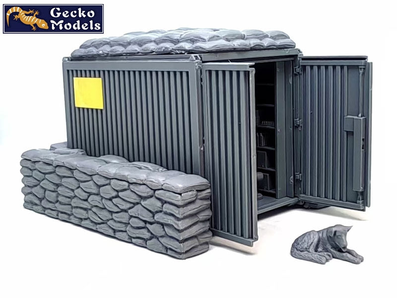 Gecko Models 35GM0118 Mini Shop in US Military Base (Vietnam War Era) 1/35 – imagen 3