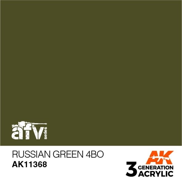 AK Interactive AK11368 Vert russe 4BO 17 ml