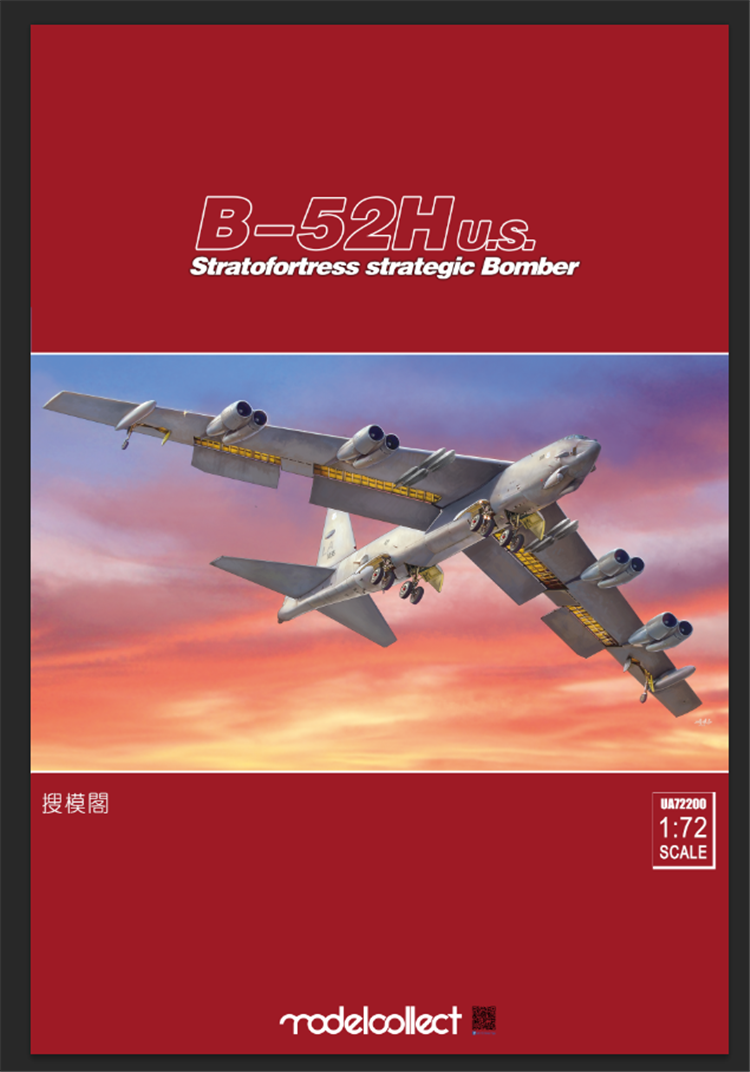 Modelcollect UA72200 B-52H U.S. Stratofortress strategic Bomber 1/72 – imagen 2