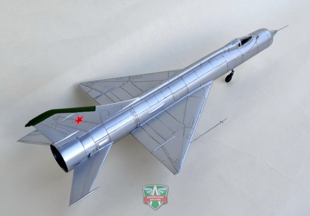 Modelsvit 72025 Ye-150 Interceptor prototype 1/72 – imagen 2