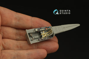 Quinta Studio QD48316 Fw 190A-4 3D-Printed &amp;amp; coloured Interior on decal paper (Hasegawa) 1/48 – immagine 8