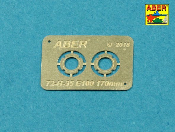 Aber 72L-67 170 mm A/T gun barrel for German Jagdpanzer E-100 1/72 – Bild 3