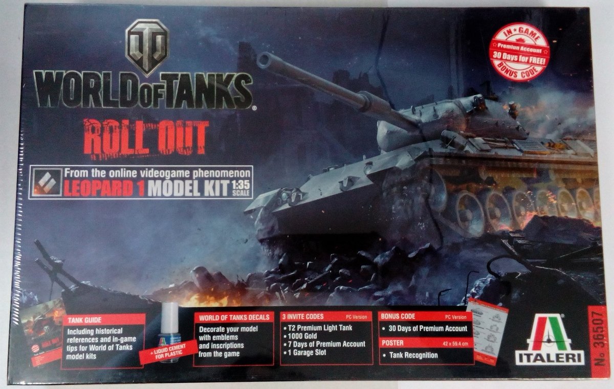 Italeri 36507 World of Tanks -Leopard 1 – image 2