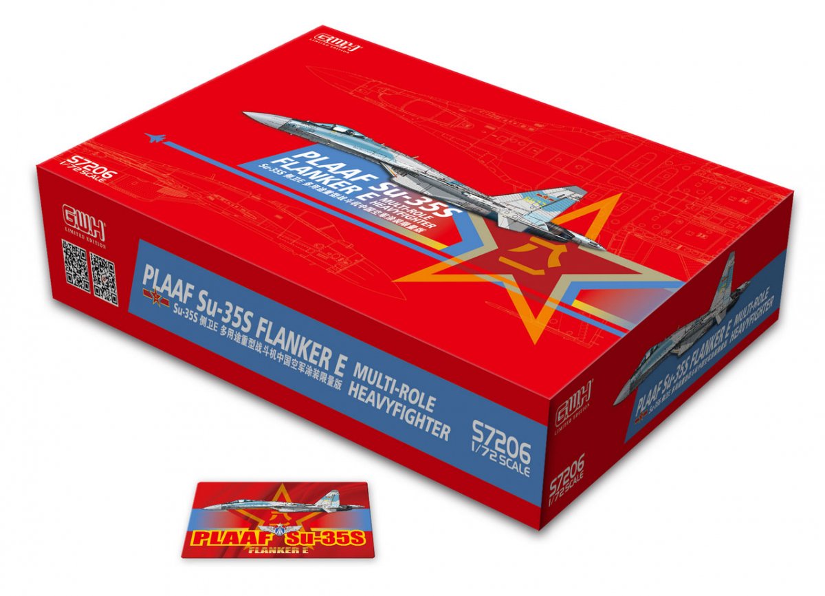 Great Wall Hobby S7206 Flanker E Chinese People&amp;#39;s Liberation Army Air Force 1/72 – imagen 2