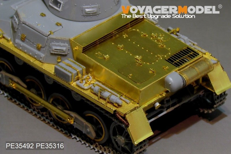Voyager Model PE35492 WWII German Pz.Kpfw.I Ausf. B basicfor DRAGON 6186 1/35 – imagen 12