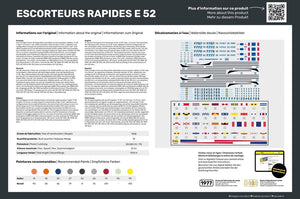 Heller 81094 Escorteurs Rapides E 52 1/400 – imagen 3