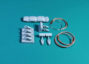Eureka XXL ER-3563 Towing cable for BMR-1 + slings for minesweepers 1/35 – zdjęcie 2