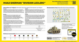 Heller 79894 M4A2 Sherman Division Leclerc deco.FR 1/72 – image 4