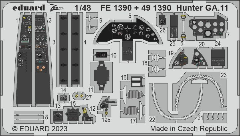 Eduard BIG49393 Hunter GA.11 AIRFIX 1/48 – Bild 4