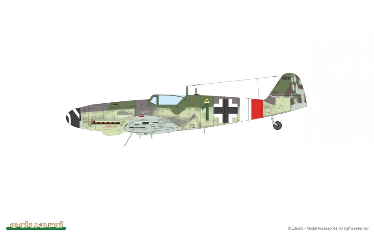 Eduard 82162 Bf 109G-14/ AS 1/48 – zdjęcie 12