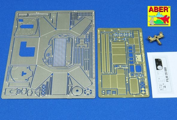 Aber 35070 Panzerjager I (osłony - pozne) (ITA,ZVE) 1/35