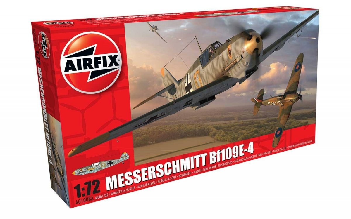 Airfix 01008A Messerschmitt Bf109E-4 1/72 – image 2