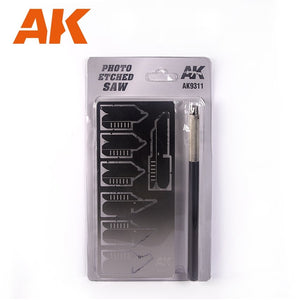 AK Interactive AK9311 PHOTO ETCHED SAW SET