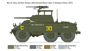 Italeri 6364 M8 Greyhound 1/35 – imagen 4