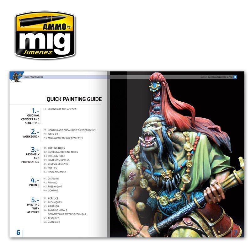 Ammo of Mig Jimenez 6220 ENCYCLOPEDIA OF FIGURES MODELLING TECHNIQUES VOL. 0 - QUICK GUIDE FOR PAINTING (English) – immagine 8