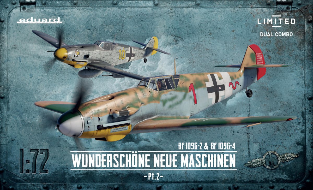 Eduard 2143 WUNDERSCHÖNE NEUE MASCHINEN titré 2 DUAL COMBO - Limité 1/72