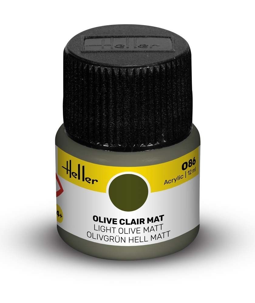 Heller 9086 086 Light Olive - Matt 12ml