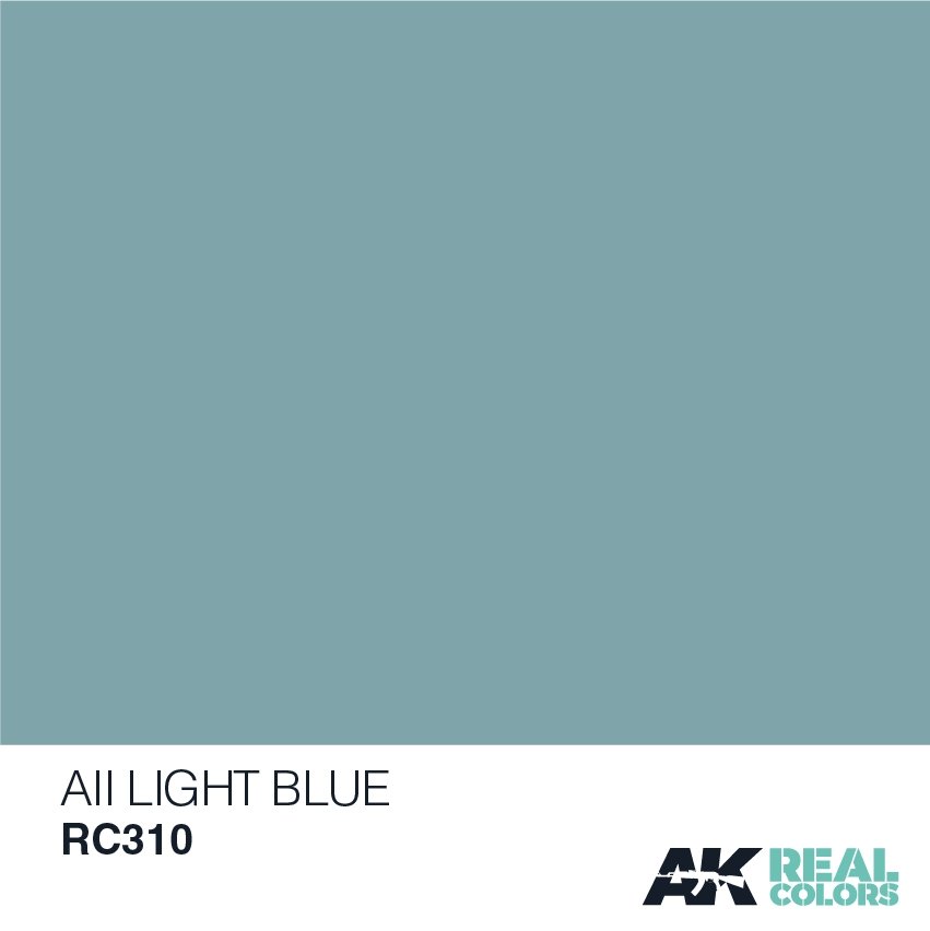 AK Interactive RC310 AII LIGHT BLUE 10ML – Bild 2