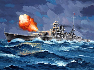 Revell 65181 Battleship Gneisenau - Model Set 1/1200 – immagine 7