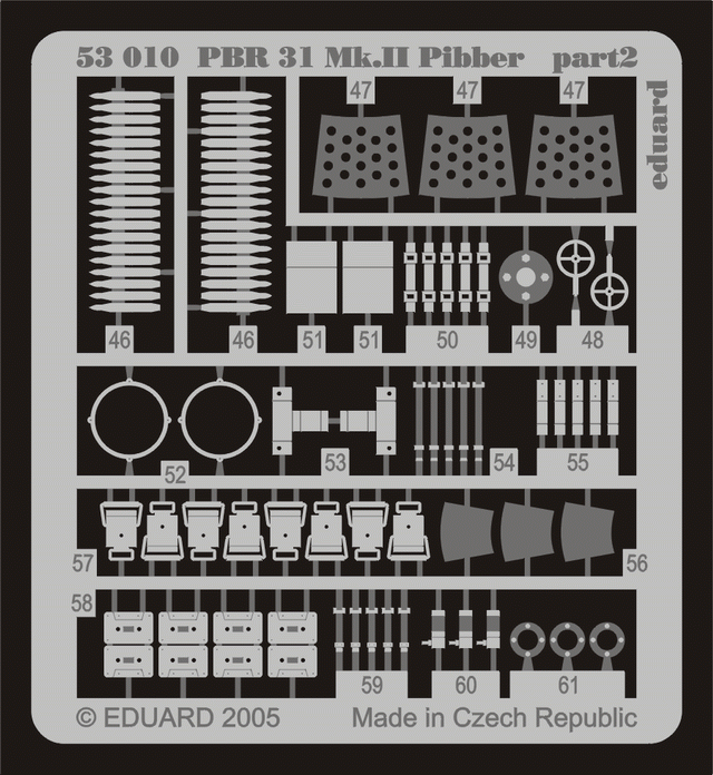 Eduard 53010 PBR 31 Mk. II Pibber 1/35 Tamiya – immagine 2