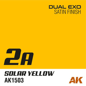 AK Interactive AK1503 DUAL EXO 2A – SOLAR YELLOW 60ML – imagen 2