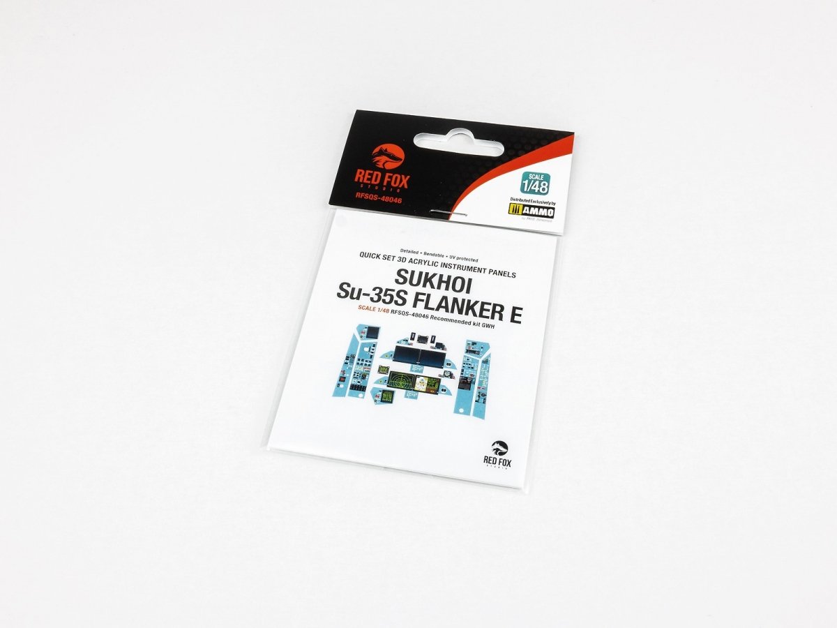 Red Fox Studio QS-48046 Sukhoi Su-35S Flanker E GWH 1/48 – zdjęcie 2