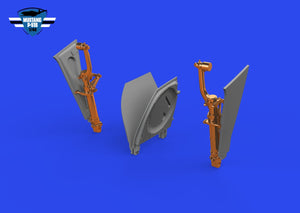 Eduard 648994 P-51B / C undercarriage legs BRONZE EDUARD 1/48 – imagen 3
