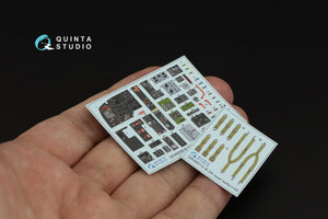 Quinta Studio QD48258 A(B)-26B 3D-Printed &amp;amp; coloured Interior on decal paper (ICM) 1/48 – Bild 3