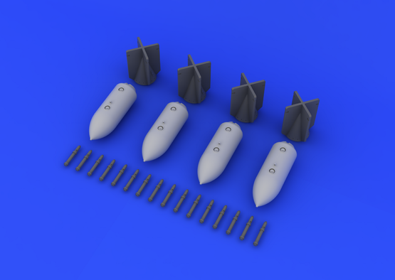 Eduard 648161 SC 250 German bombs 1/48 – image 3