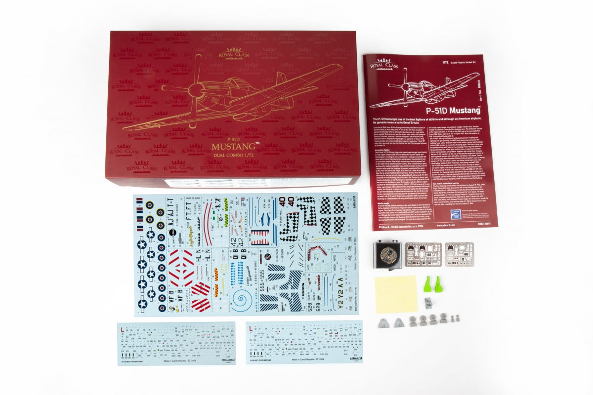 Eduard R0021 P-51D MUSTANG DUAL COMBO 1/72 – imagen 3