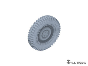E.T. Model P35-156 U.S.Army Jeep Willys MB 1/4-ton 4x4 Truck Sagged Wheels 1/35 – imagen 4