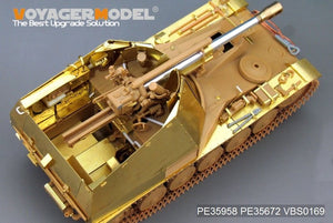 Voyager Model PE35958 WWII German self-propelled howitzer Wespe basic For TAMIYA 35200/35358 1/35 – immagine 10