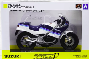 Aoshima 10676 Suzuki RG250 Gamma - Blue/White 1/12 – immagine 2