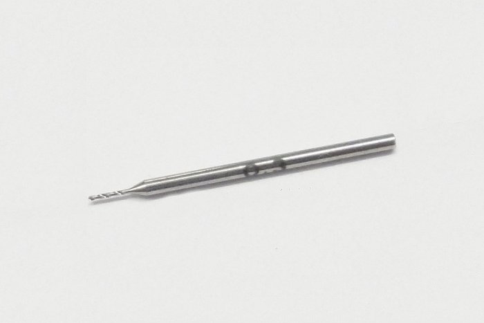 Foret à pivot fin Tamiya 74114 0,3 mm (diamètre de la tige 1,0 mm)