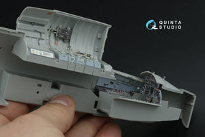 Intérieur imprimé en 3D et coloré sur papier décalcomanie Quinta Studio QD32246 F-104A (Italeri) 1/32 – image 10