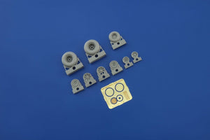 Eduard 648258 P-38 wheels ACADEMY 1/48 – imagen 5