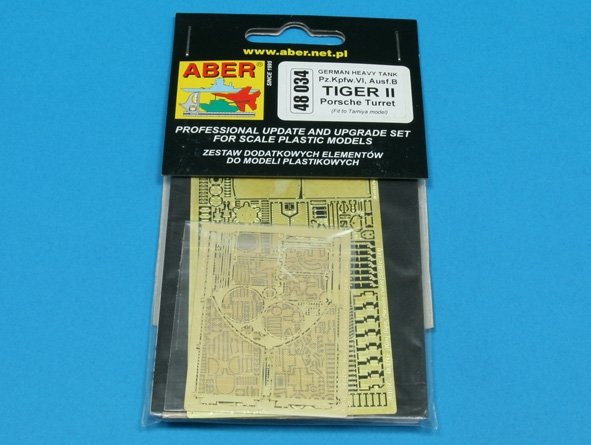 Aber 48034 Pz.Kpfw.VI, Ausf.B TIGER II z wieżą Porsche Tamiya 1/48 – imagen 3