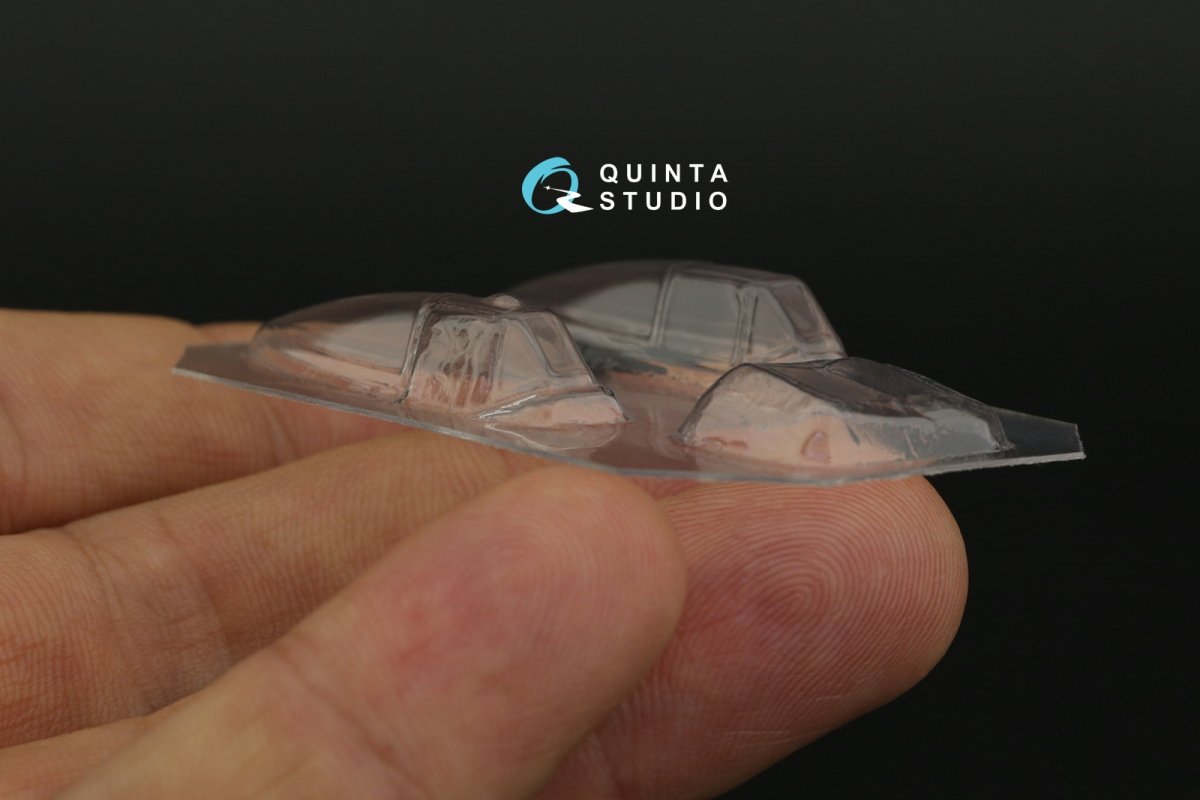 Quinta Studio QC72035 Hawker Typhoon Mk.1b (early) vacuumed clear canopy (Brengun) 1/72 – imagen 5