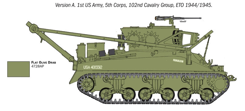 Italeri 6547 M32 Recovery Vehicle 1/35 – immagine 4